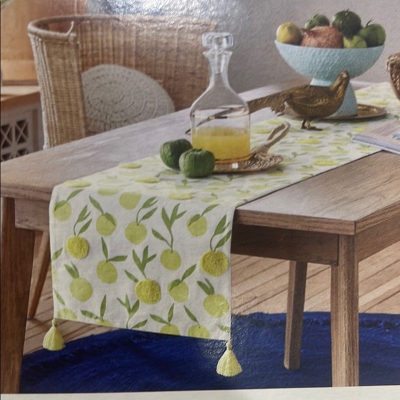 Opalhouse Lemon and Green Table Runner - Picture 3 of 3